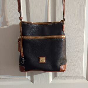 Dooney & Bourke Black and Brown Bag
